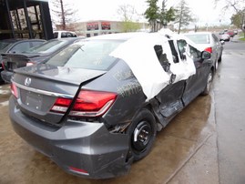 2013 HONDA CIVIC LX 4DR GRAY 1.8 AT A19975